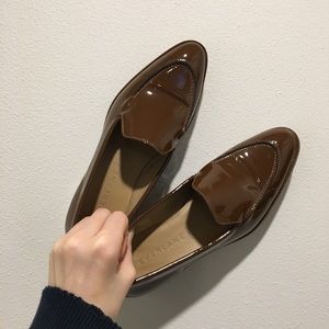Everlane Modern Loafer Patent Brown 8